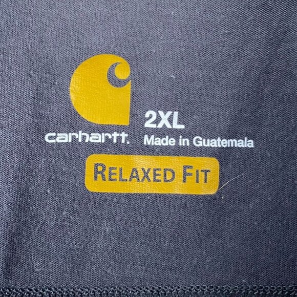 Carhartt Men Jacket Size 2XLQuarter Zip Relaxed Long Sleeve Outdoors Lightweight - Picture 5 of 8